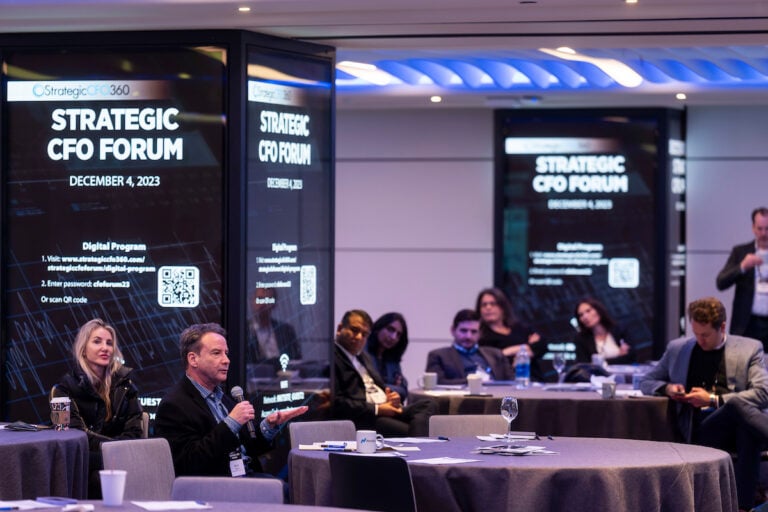Strategic CFO Forum attendees